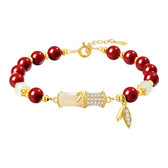 ZSY Hetian Jade Bracelets Pale Greenish White Jade Women's-0