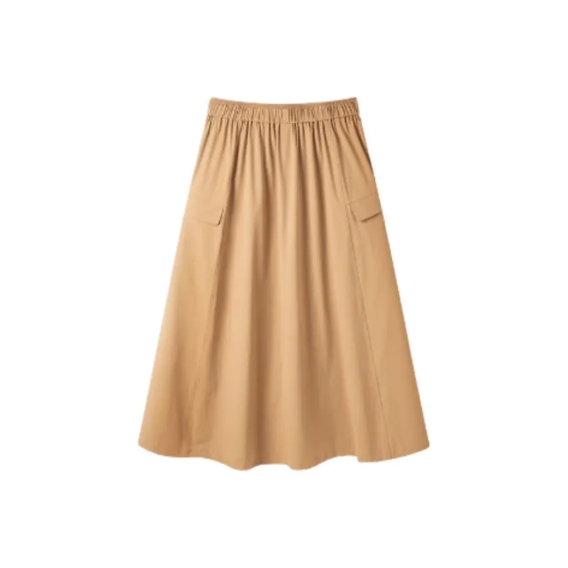 OUTDOOR PRODUCTS Casual Long Skirt Women's Jadeite Gold-1