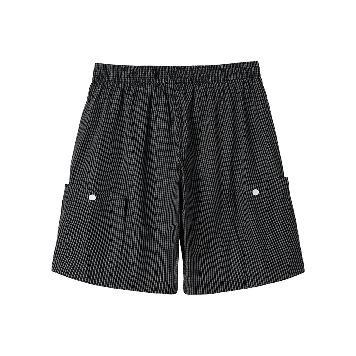 WAYNEXZAVIER Casual Shorts Men's Black-1