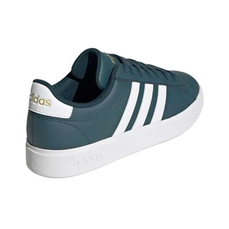 Adidas Grand Court 2.0 Arctic Night Cloud White Gold Metallic Women's-3