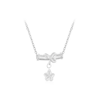 Love Link 999 Fine Silver Necklaces Women's