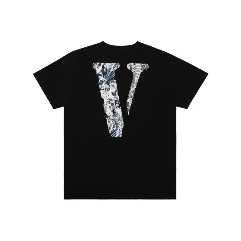 VLONE T Shirt Unisex Black Blue-0