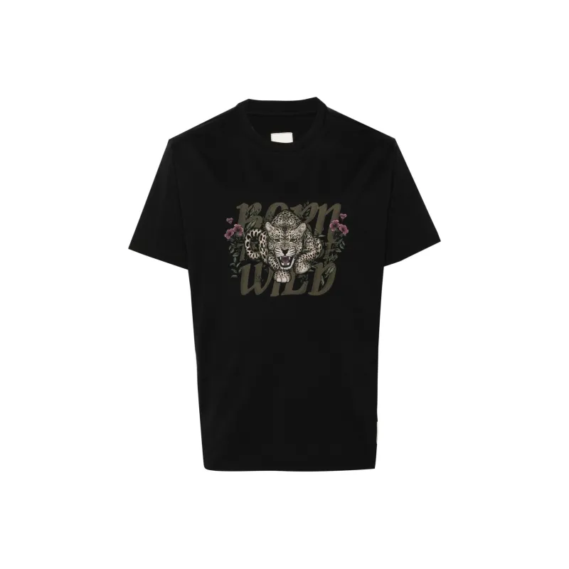 EMPORIO ARMANI SS24 T Shirt Men's Black-0