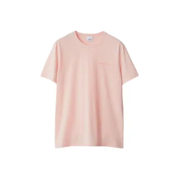 Burberry SS24 T Shirt Men's Snowflake Pink Stone