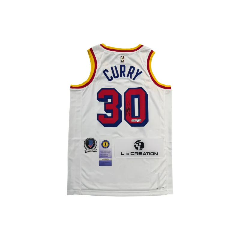 L's Creation Basketball Fan Supplies Authorized Signature Company USASM And Beckett Dual Certificate White Unisex-4