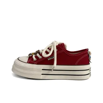 City Camel Abrasion Resistant Low Top Canvas Shoes Women's
