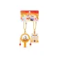 Animal Rattles Pair Pair-Orange