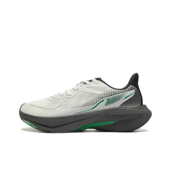 QIAODAN Feiying 5.0 Breathable Lightweight Low Top Long Distance Running Shoes Men's Gray