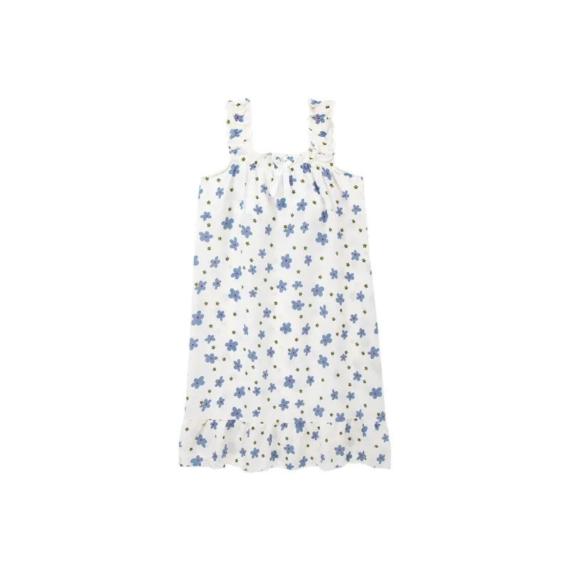 Sleeping Beauty Nightgown Women's Steel Blue-0
