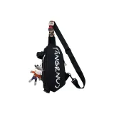Black Bag+Cute Cow Pendant