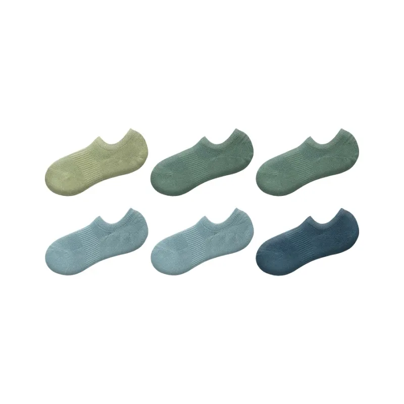 Moremoli No Show Socks Men's 6 Pack-3