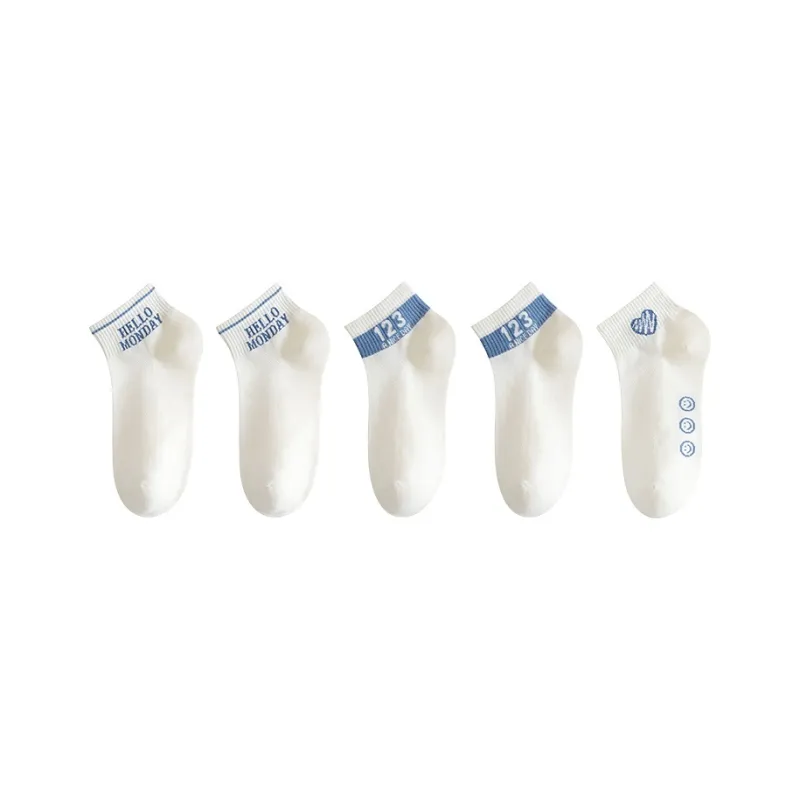 MIIOW Ankle Socks Women's 5 Pack-6