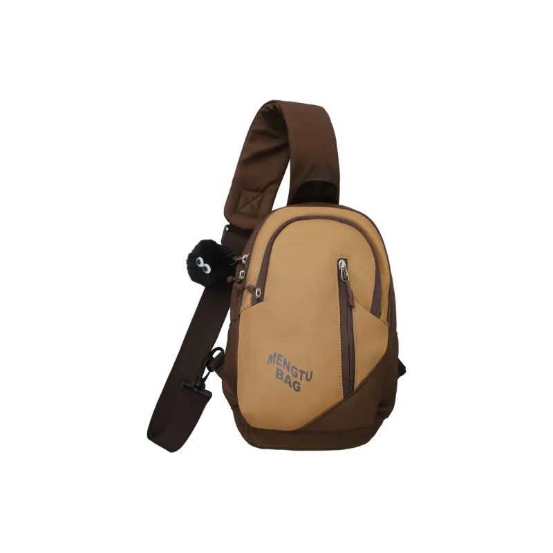 H YXIANG Nylon Sling Bag Unisex Multicolor-5