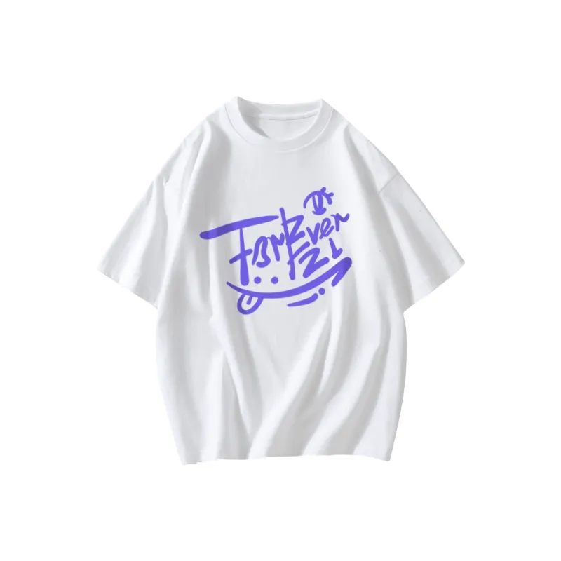 FOREVER 21 Drop Shoulder Sleeve T Shirt Unisex-0
