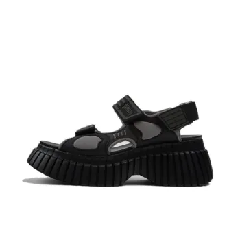 CAMPER Pix BCN One Strap Sandals Women's Black
