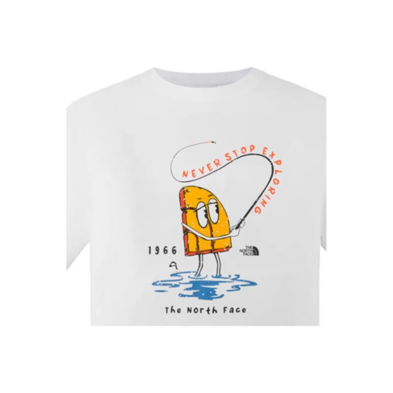THE NORTH FACE City Outdoor Collection SS25 T Shirt Unisex Snow Peak White-1