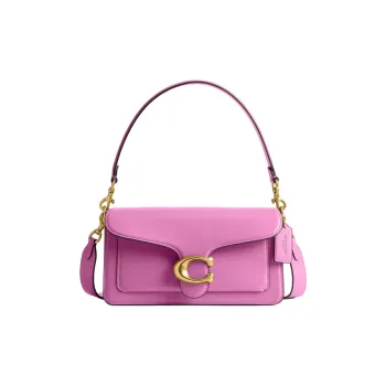 COACH Tabby Calfskin One Shoulder Handbags Large Size Women's Fuchsia