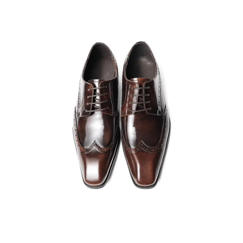 Bansley Dress Shoes Men Low Top-7