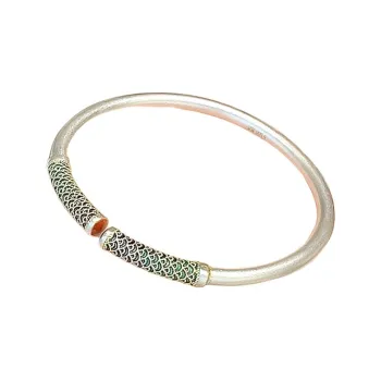 UTD S 999 Fine Silver Bangles Women's