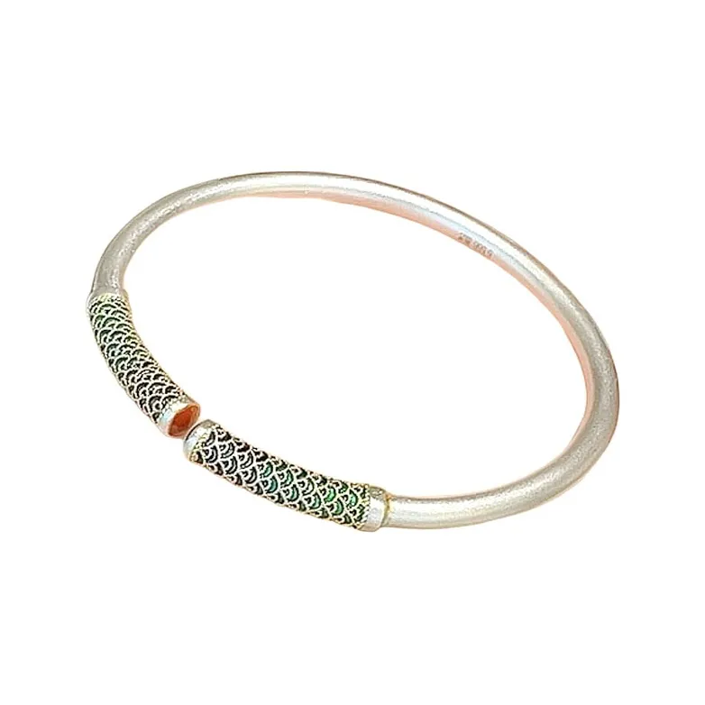 UTD S 999 Fine Silver Bangles Women's-0
