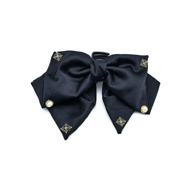JIANYINGSHU Satin, Acrylic Hair Clips Women's-1