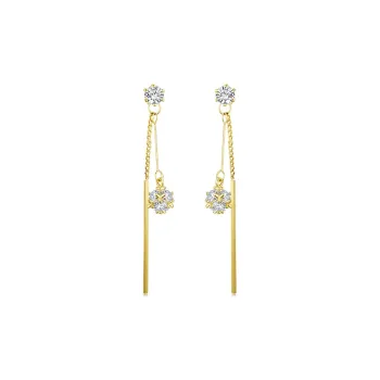 MCK Alloy Clip On Earrings Women's