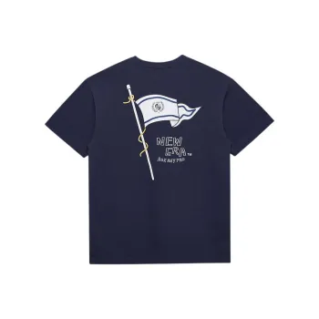 New Era College Renewal Series SS24 T Shirt Unisex Navy Blue
