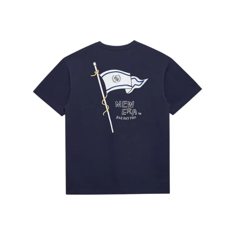 New Era College Renewal Series SS24 T Shirt Unisex Navy Blue-0