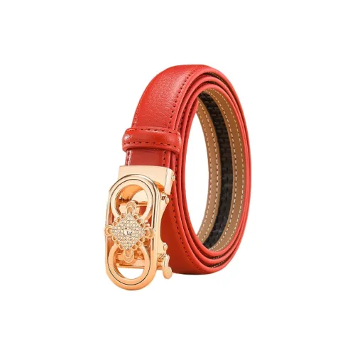 JKEM Cow Split Leather/Alloy Leather Belts Unisex 3cm