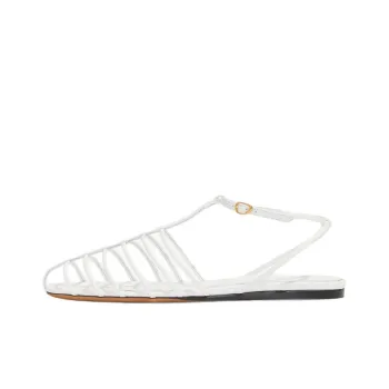 PROENZA SCHOULER Tee Cage Roman Sandals Women's White