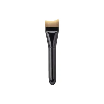 XIBI Crescent Foundation Brush Large Size Flat Toe Blade Lightweight Base Brush Curved Facial Mask Brush
