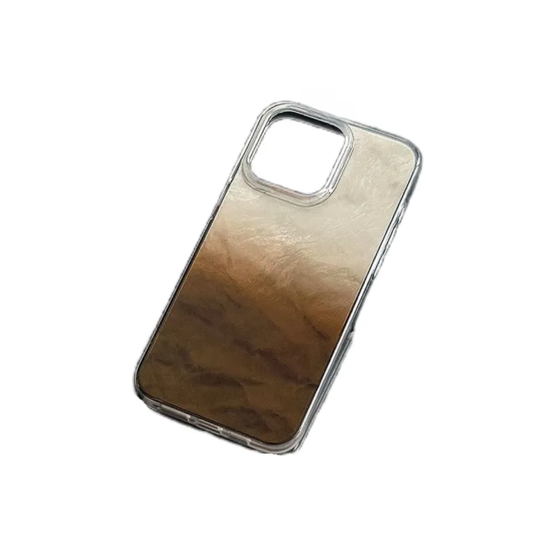 BYZ TPU Material Gradient Color Phone Cases Compatibility With Apple 13/14/15/16 Cell Phones Refreshing Artistic-5