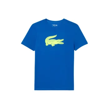 LACOSTE T-Shirt Men's Blue Yellow