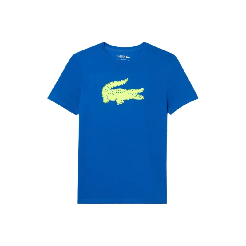 LACOSTE T-Shirt Men's Blue Yellow-0