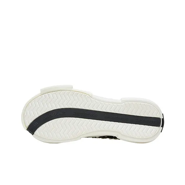 SMILEREPUBLIC INCEPTION 70s Anti Slip Wear Resistant Low Top Canvas Shoes Unisex Black White-4
