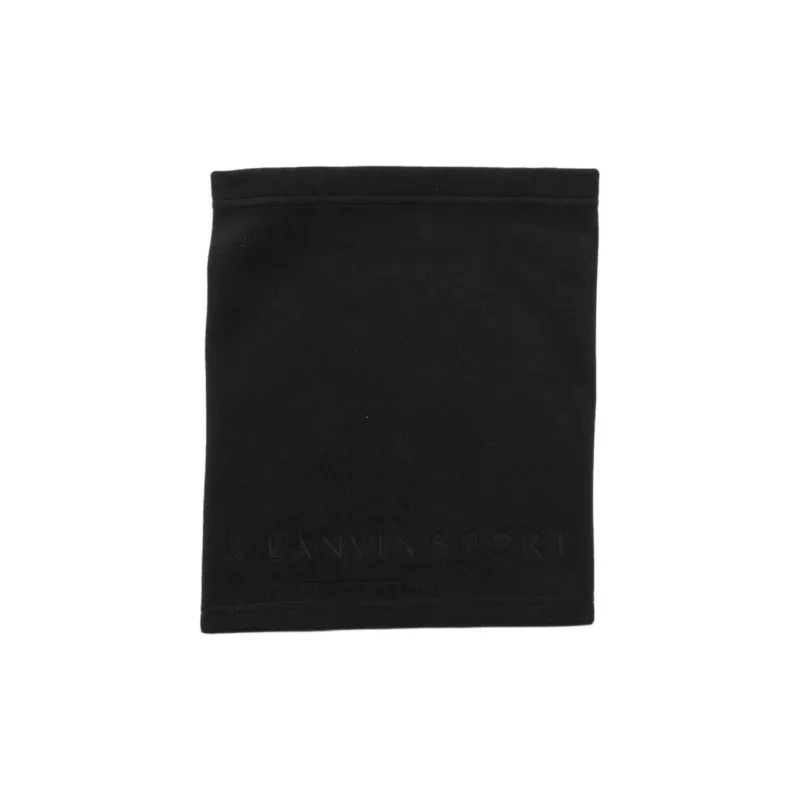 Lanvin Polyester, Rayon, Wool Scarves Unisex Black-0