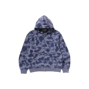 A BATHING APE 1st Camo Heavy Wash Cropped Fit Zip Hoodie