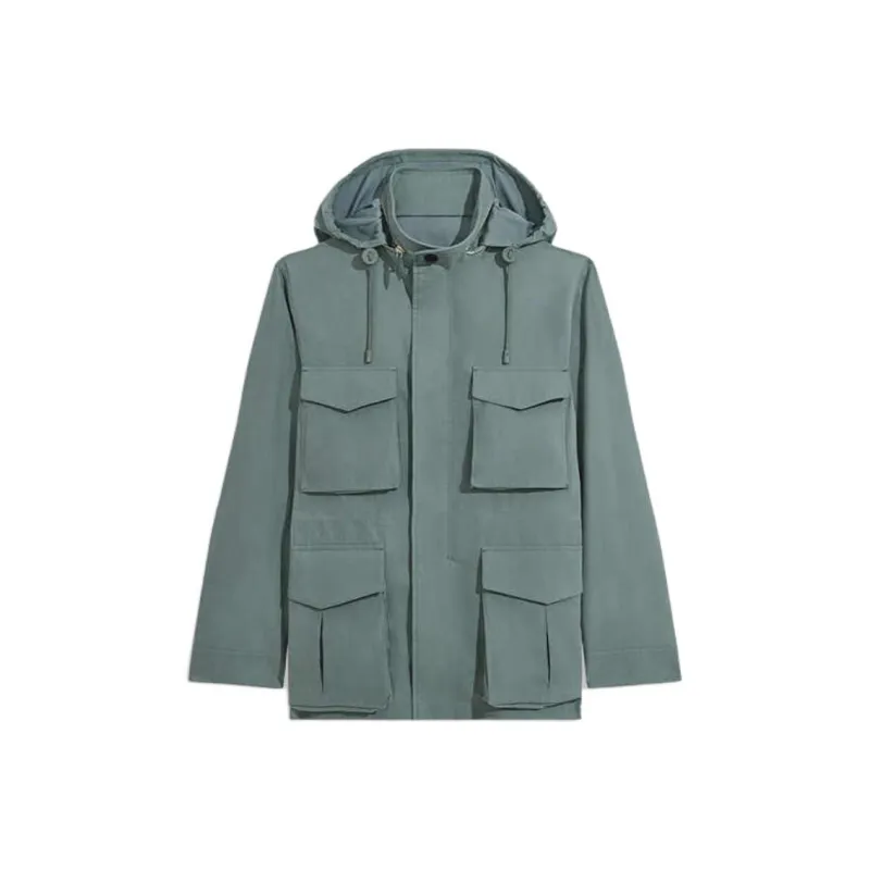 BERLUTI SS25 Jackets Coats Men's Cyrus Forest Green-0