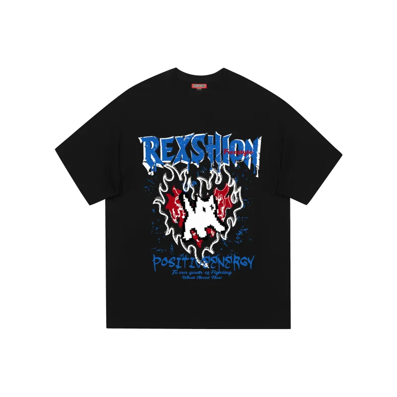REXSHION Short Sleeved T Shirts Unisex-0