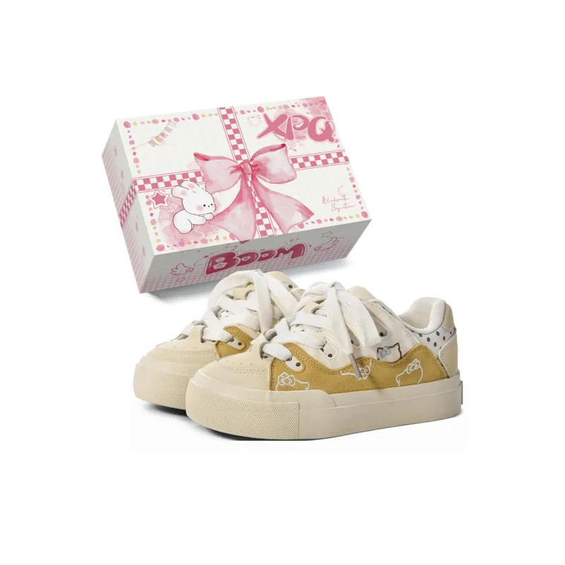 XPQ Wrapping, Wear Resistant And Non Slip Low Top Skateboard Shoes Women's-25