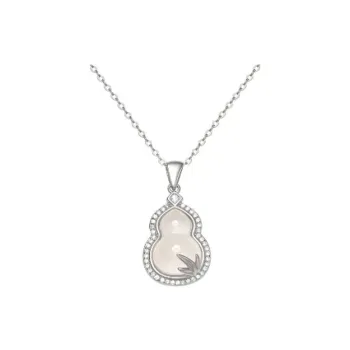 KING TAI SANG Chalcedony Necklaces Unisex
