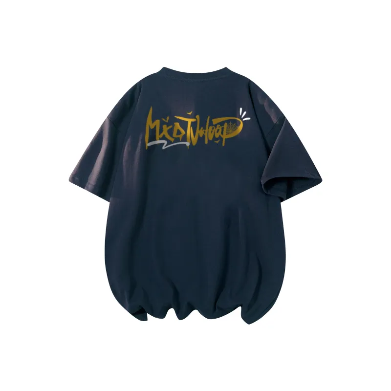 MXDT T Shirt Unisex Black Yellow Embroidery Upgraded-8