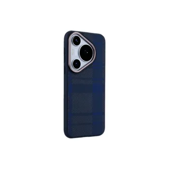 Koman TPU+PC Material Kevlar Carbon Fiber Skin Feel Grid Phone Cases Compatibility With Huawei Mate 60 Pro/P70 Pro