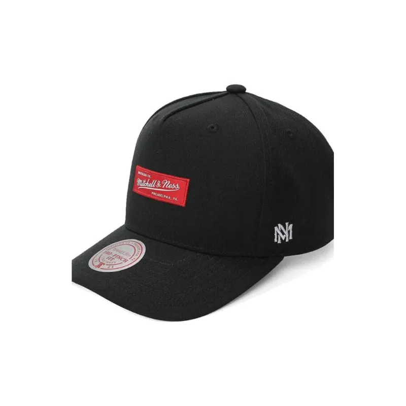 Mitchell & Ness Polyester Baseball Caps Unisex Black-1