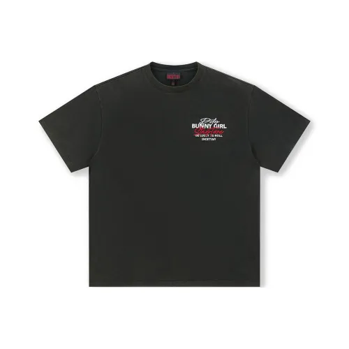 DICETINY T-Shirt Unisex Charcoal Black