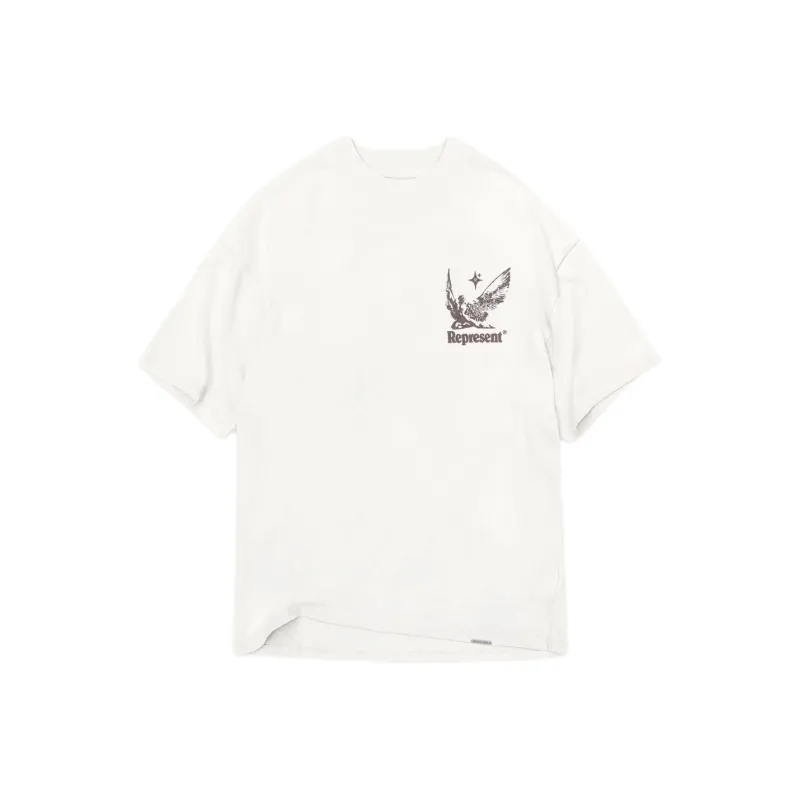 REPRESENT T Shirts Men White-0