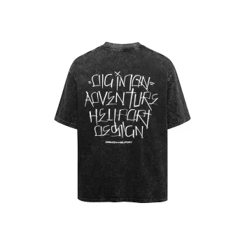 HELIPORT T Shirt Unisex Washed Black