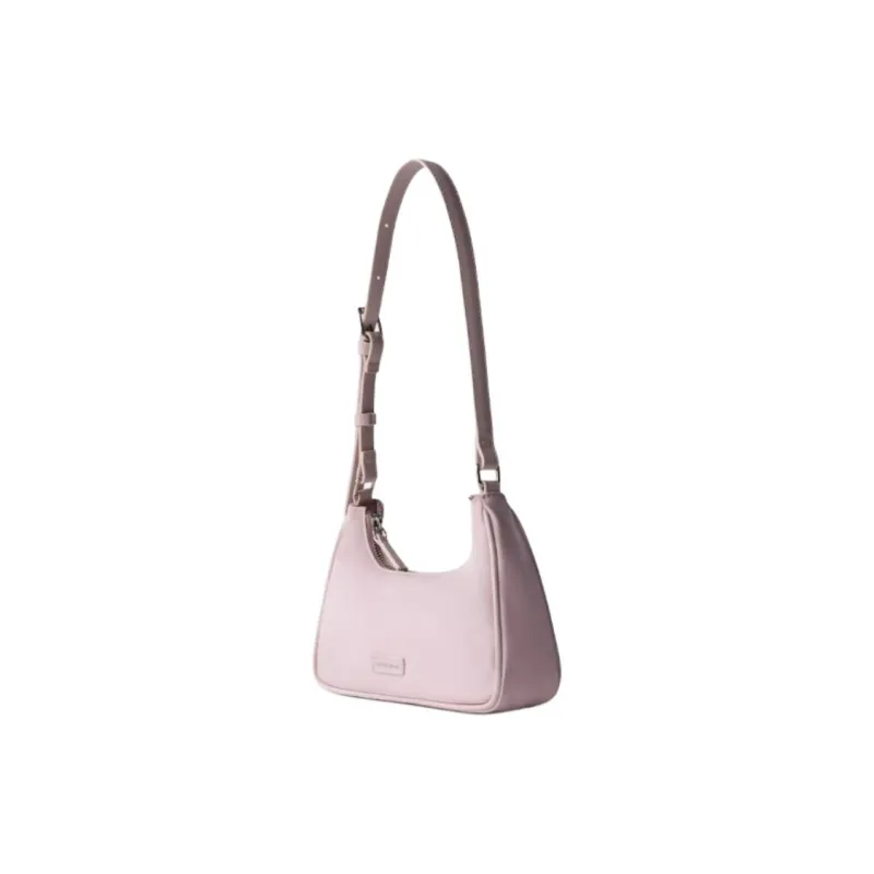 ZARA Polyester Shoulder Bag Women's Pink-1