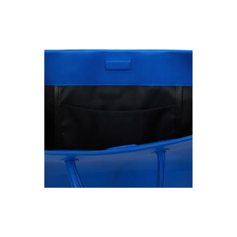 ADER ERROR Cow Leather Tote Bag, Shopping Bag, Shoulder Bag Women's Blue-10