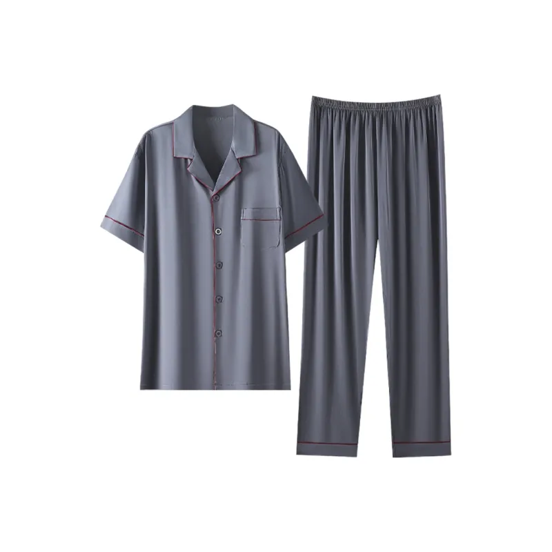 WUSE Pajama Set Men's Dark Gray-0